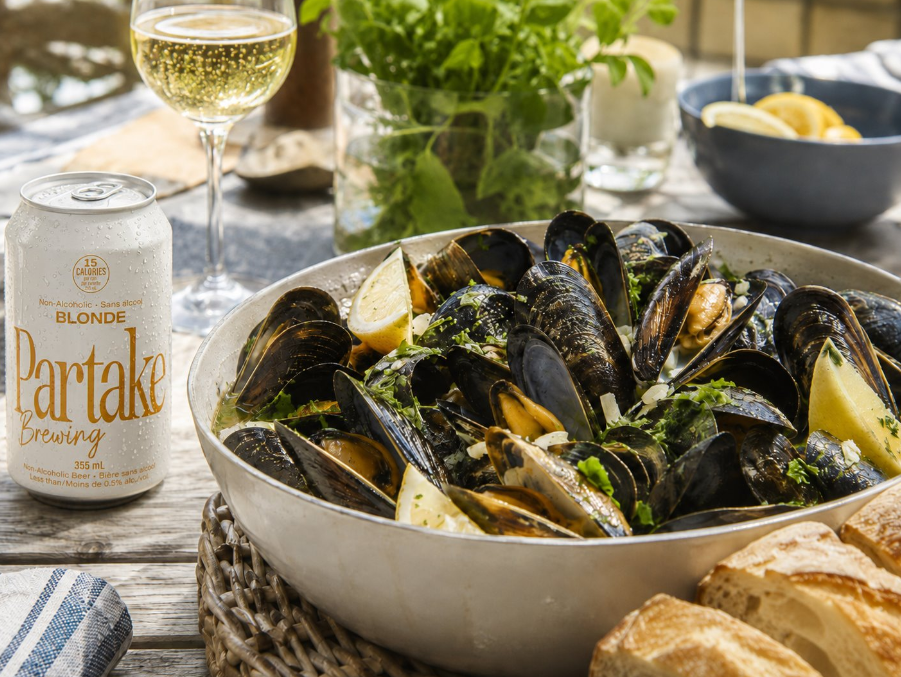 Blonde Lemon Mussels